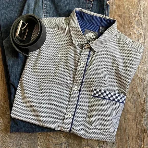 English Laundry Blaque Label | Button Down  Dress Shirt - Picture 2 of 9